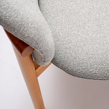 Cargar imagen en el visor de la galería, Silla Merida tapiz gris