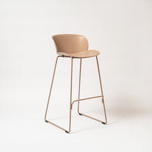 Cargar imagen en el visor de la galería, Banco alto Evan taupe