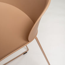 Cargar imagen en el visor de la galería, Banco alto Evan taupe