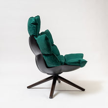 Cargar imagen en el visor de la galería, Butaca giratoria Terry verde