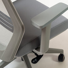 Cargar imagen en el visor de la galería, Silla escritorio Moon gris