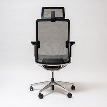 Cargar imagen en el visor de la galería, Silla Deer negra con cabecera