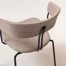 Cargar imagen en el visor de la galería, Silla Celine tapizada gris