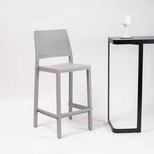 Cargar imagen en el visor de la galería, Banco Emilia gris alto 75 CM