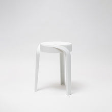 Cargar imagen en el visor de la galería, Banco bajo Whirl blanco