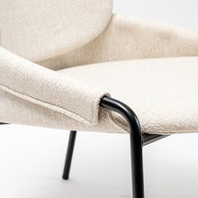 Cargar imagen en el visor de la galería, Butaca Clo blanco humo