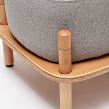 Cargar imagen en el visor de la galería, Banqueta West Gris