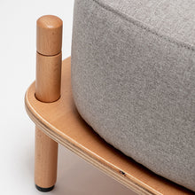 Cargar imagen en el visor de la galería, Banqueta West Gris