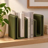 Sujetalibros Verde 3D