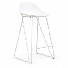 Cargar imagen en el visor de la galería, Banco Cocoon blanco – 66 cm