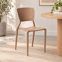 Cargar imagen en el visor de la galería, Silla de polipropileno Smart taupe light
