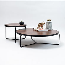 Cargar imagen en el visor de la galería, Mesa centro baja Kendo walnut