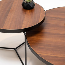 Cargar imagen en el visor de la galería, Mesa centro baja Kendo walnut
