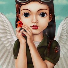 Cargar imagen en el visor de la galería, Grabado niña aviadora FP