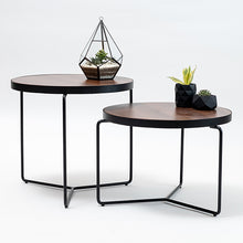 Cargar imagen en el visor de la galería, Mesa auxiliar baja Kendo walnut