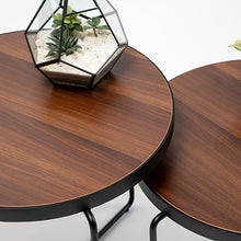 Cargar imagen en el visor de la galería, Mesa auxiliar baja Kendo walnut