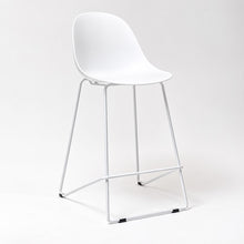 Cargar imagen en el visor de la galería, Banco Yve blanco -65cm