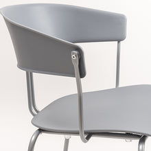 Cargar imagen en el visor de la galería, Silla Celine polipropileno gris