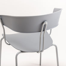 Cargar imagen en el visor de la galería, Silla Celine polipropileno gris