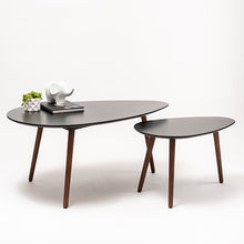 Cargar imagen en el visor de la galería, Mesa centro Ayumi negra grande