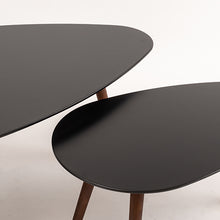 Cargar imagen en el visor de la galería, Mesa centro Ayumi negra grande