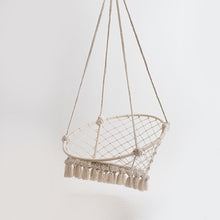 Cargar imagen en el visor de la galería, Silla colgante Lyra tejida