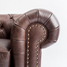 Cargar imagen en el visor de la galería, Sillón Chess marron 1 cuerpo