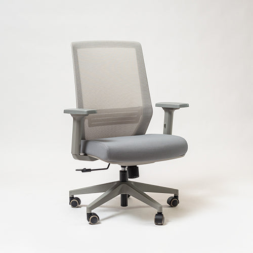 Silla escritorio Moon gris