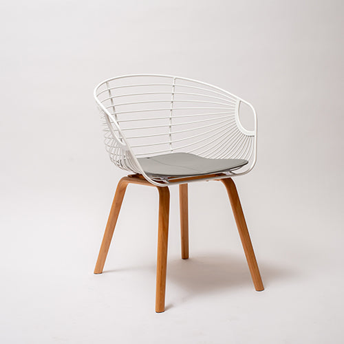 Silla Amber blanca