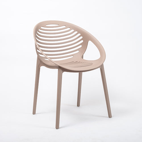 Silla Ania taupe