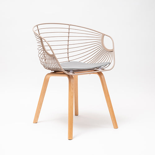 Silla Amber taupe