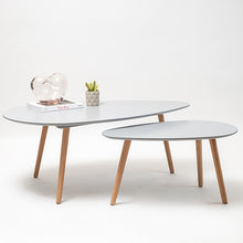 Cargar imagen en el visor de la galería, Mesa Ayumi Gris pequeña
