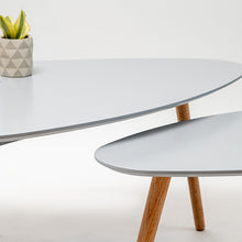 Cargar imagen en el visor de la galería, Mesa Ayumi Gris pequeña
