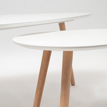 Cargar imagen en el visor de la galería, Mesa centro Ayumi blanca grande
