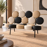 Sillón Marshmallow tricolor