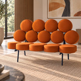 Sillón Marshmallow caramelo