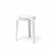 Cargar imagen en el visor de la galería, Banco Whirl blanco – 45 cm
