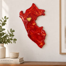 Cargar imagen en el visor de la galería, Mapa corazón rojo
