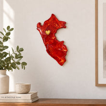 Cargar imagen en el visor de la galería, Mapa corazón rojo
