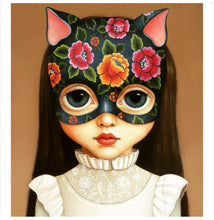 Cargar imagen en el visor de la galería, Grabado Peruvian Cat Girl FP
