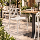 Silla de polipropileno Nina blanca