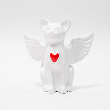 Cargar imagen en el visor de la galería, Escultura gato ángel
