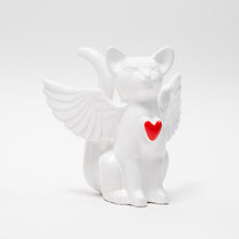 Cargar imagen en el visor de la galería, Escultura gato ángel
