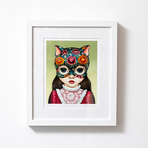 Grabado Cat Girl FP