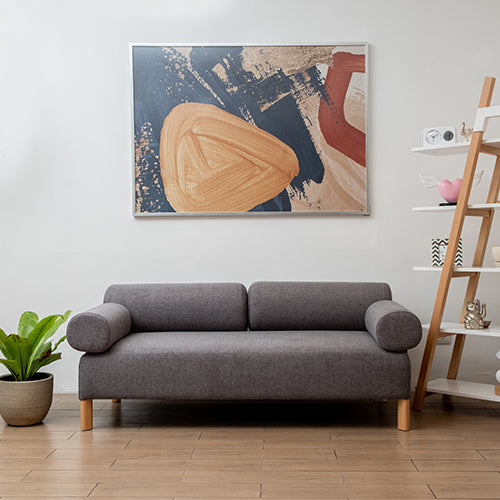Sillón Kymo gris 2 cuerpos