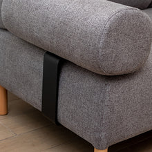 Cargar imagen en el visor de la galería, Sillón Kymo gris 2 cuerpos
