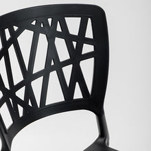 Cargar imagen en el visor de la galería, Silla Floral negra
