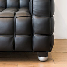 Cargar imagen en el visor de la galería, Sillón Kubus negro 2 cuerpos
