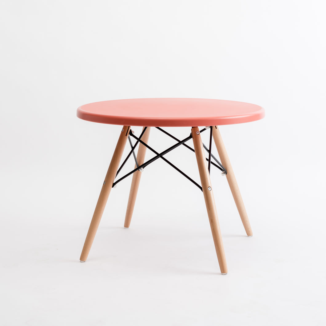 Mesa auxiliar Eif rojo scarlet
