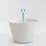 Lámpara de mesa Ale blanca